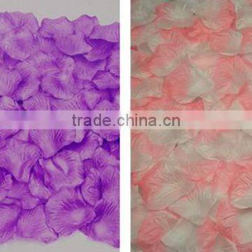 Festival Decoration Flower Silk Rose Petals Wholesale--37 Color for Choose photo-3