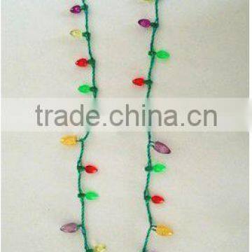 Festival Jewelry Christmas LED Flashing Necklace photo-2