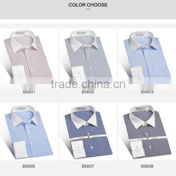 Band Collar Long Sleeve French Cuff 100% Cotton Mans Shirts photo-3
