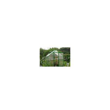 Small 4mm UV Twin-wall Polycarbonate Portable Garden Greenhouses Aluminum Frame 6' X 4' RA0604