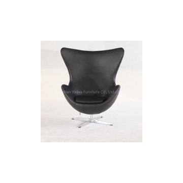 Factory Egg Chair With Aluminum Legs and Fiberglass Frame Egg Chair Manufacturer