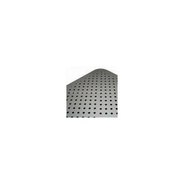 Perforated sheet metal