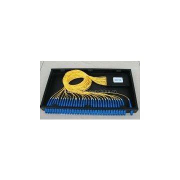 Supply PLC splitter Rack Type 1x2,1x4,1x8,1x16,1x32,1x64,2x2,2x4,2x8,2x16,2x32,2x64