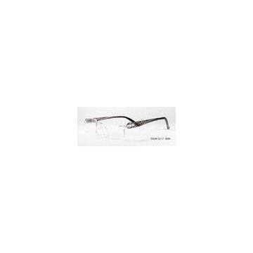 Optical Rimless titanium eyeglass frames for women , light Weight