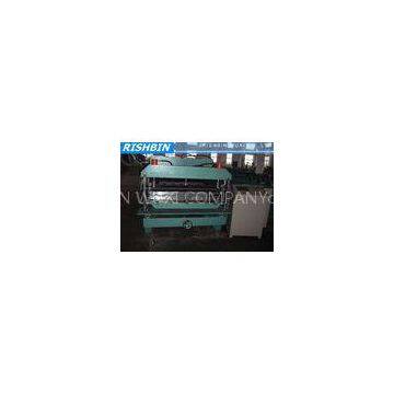 Aluminum IBR Roof Panel / Wall Profile Roll Forming Machine with 70 mm Diameter Roller