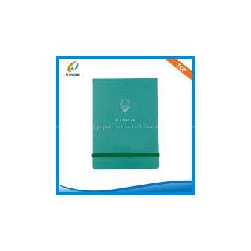 36K top bound PVC plaid hardcover notebook