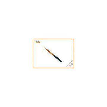 Low Attenuation Air Coaxial Cable Black Jacket for Radar Systems