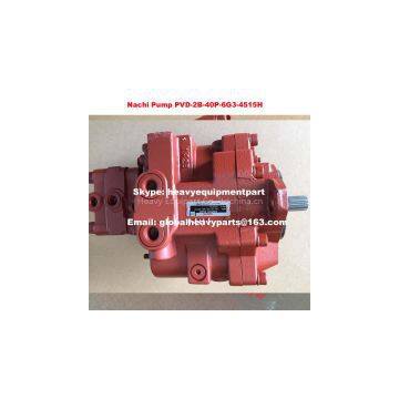 PVD-2B-40P-6G3-4515H nachi hydraulic gear pump for excavator Yanmar YC35