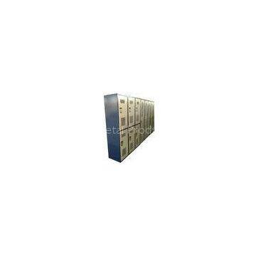 Fireproof School Welded Steel Locker , Customized 2 Tier Office File Cabinets