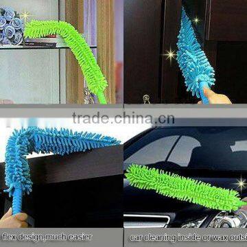 washable multipurpose microfiber flexible telescopic duster