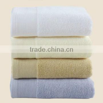 Wholesale 100%Cotton plain color soft terry towels