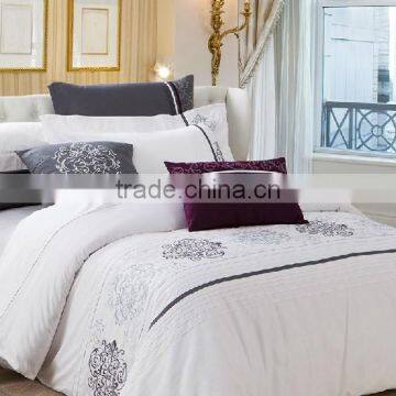 luxury 5 star hotel cotton chiniot furniture bed sets