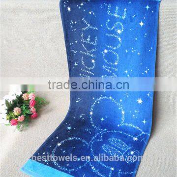 Wholesale 100%cotton Printed Stock Beach Towel Htbt09-21