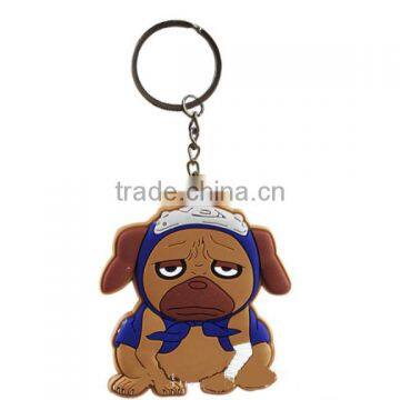 Naruto Animal Dog Toy Pendant Anime PVC Keychain Figure Pendant