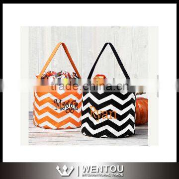 Wholesale Fashionable Monogrammed Chevron Bucket