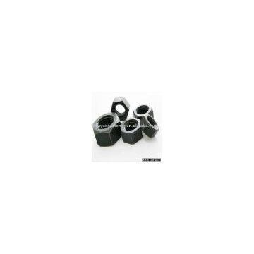 DIN934 hex nuts gr8 oxide black