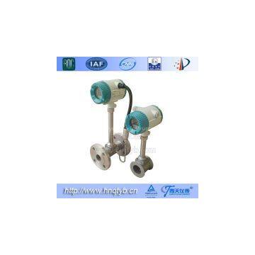 High Quality Pressure and temperature  compensation Flange connection vortex gas flow meter
