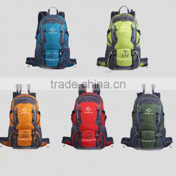 36-55L Unisex Waterproof Outdoor Sports Backpack Travel Bag Camping Hiking Rucksack