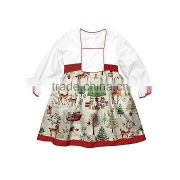 New Design Wholesale Baby Girl Boutique Matching Clothing Sets Smocked Baby Girl Dress photo-6