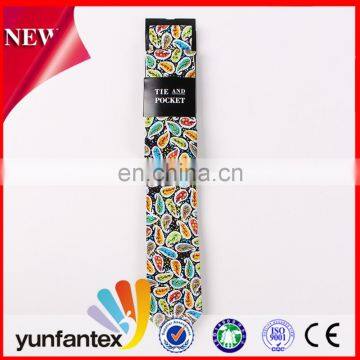 fashion style 100 cotton custom printable mens tie