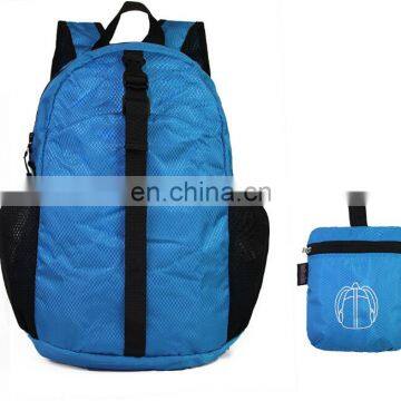 Blue Lightweight Packable Durable Travel Hiking Backpack Daypack