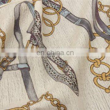 2017 Wholesale Fashion Women Print Wool Silk Reversible Scarf