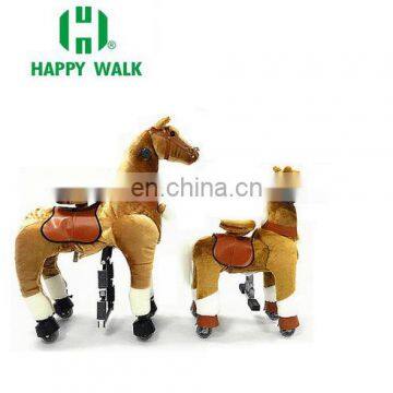 HI CE HOT selling!small rocking horse with wheels rocking horse baby walker for adult for adult