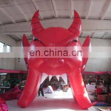 customized inflatable entrance tunnel,inflatable mascot tunnels of goblin