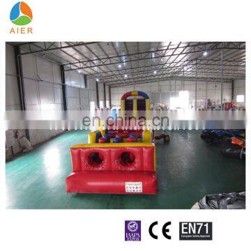 2016 obstacle inflatable bouncer High Quality giant Inflatable Obstacle Course With Slide