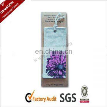 Factory Direct Manufactured Canvas Bookmarks