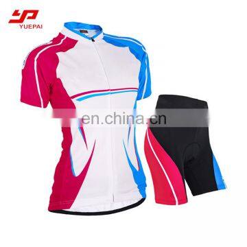 Wholesale pro team custom dry fit bike jersey mountain bike wear for women