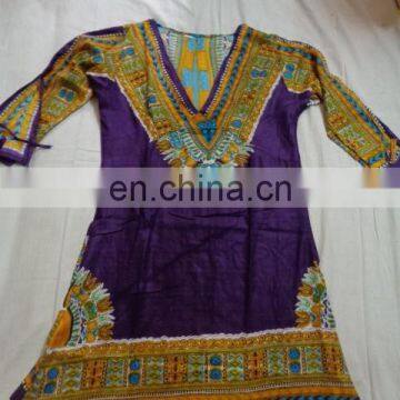 AFRICAN RAYON PRINTED TOPS