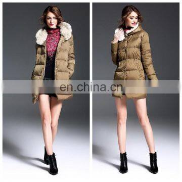 T-WJ512 China Women Clothes Factory Winter 2017 Guangzhou Down Jacket photo-3