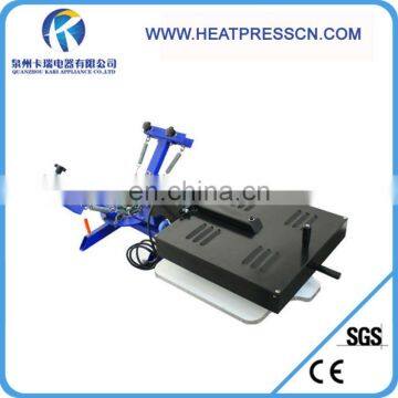 2 Color 1 Station Screen Press with Dryer