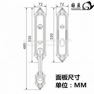 Door Lock Shuangla European-style Lock Anti-theft Lock Office Door Lock Copper Door Mechanical Lock Guoyin Villa Wooden photo-3