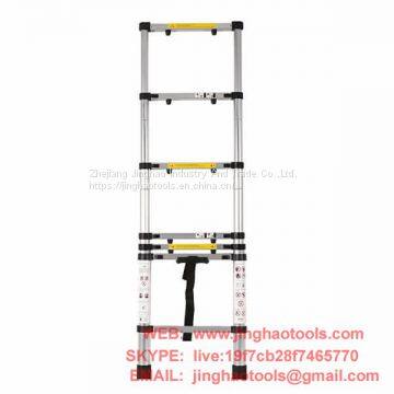 2.0m Aluminum Telescopic Ladder With Finger Gap