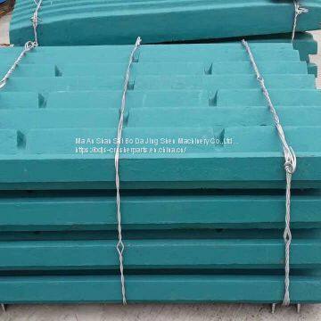 Long Serving Life Swing Fixed Jaw Plate for Jaw Crusher Wear Parts photo-2