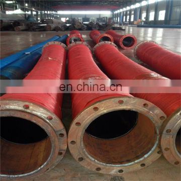 Rubber Water Suction Hose Flexible Hose With Flange End