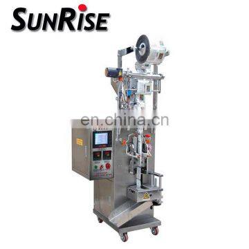 4 side seal small shampoo sachet filling packing machine