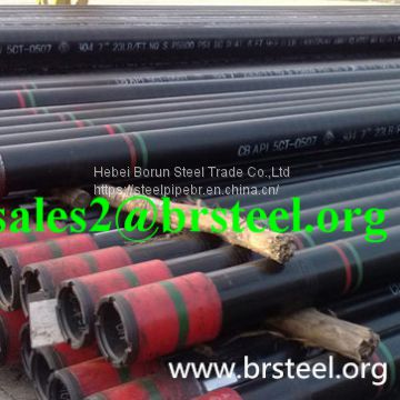 API 5CT casing pipe for supporting oil, gas well wall