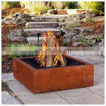 Height adjustable custom outdoor fire pit with best price