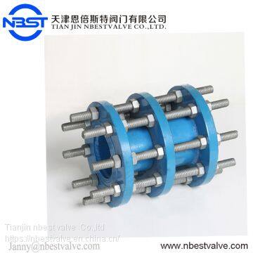 DN200 Three Flange Ductile Iron Pipe Fitting Dismantling Joint