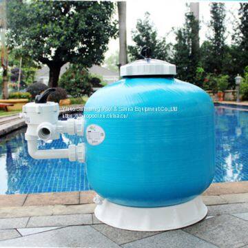 AQUA side mount fiberglass swimming pool sand filter