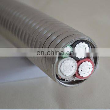 MC Cable AA8000 Conductor xlpe insulated metal clad power cable with UL1569