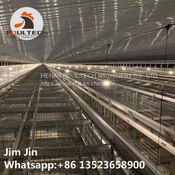 5 tiers layer chicken cage with full automatic equipment