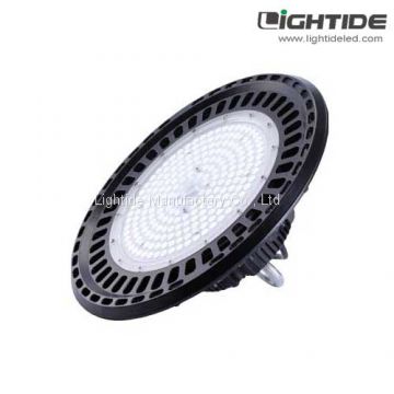 Lightide 150W UFO LED High Bay Light Fixture China Manufacturer, DLC/CE/CB Certified, 10-yrs Warranty