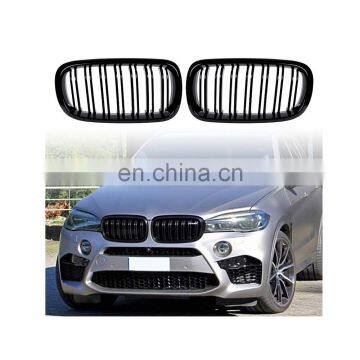 Carbon Fiber Front Hood Kidney Grille Grills Grill 2014 -2018 for BMW X5 F15 X5M