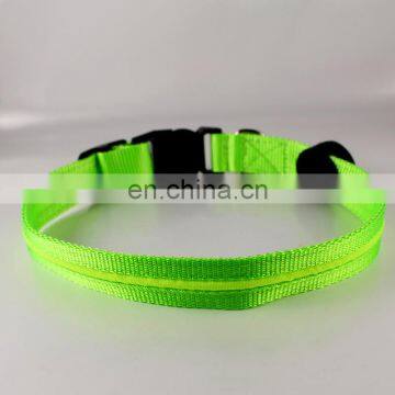 Hot Sale Pet Supplies Android USB Charging LED Lighted Dog Collar photo-3