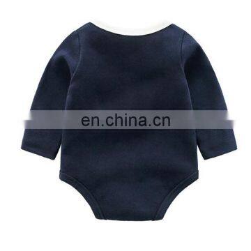 Multi Colors Warm Baby Rompers Unisex Long Sleeve Knitted Baby Jumpsuit photo-2