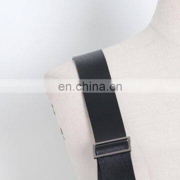 TWOTWINSTYLE Buckle Women's PU Waistcoat Waist Seal Adjustable Asymmetrical For Female Top Decorative Belt photo-6